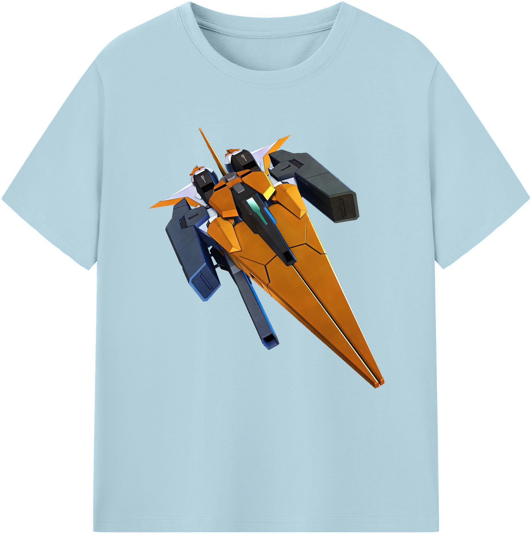 （画像用） 機動戦士ガンダム Mobile Suit Gundam 綿100％半袖Tシャツ（フロントプリント）